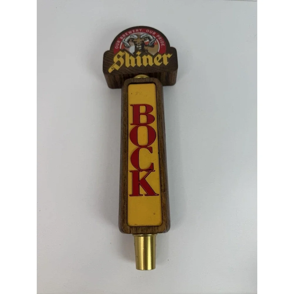 Shiner BOCK Ram Beer Tap Handle 